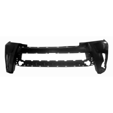 Bumper Cover Front w/o Object Sensors Primed for Toyota Highlander 2017-2019