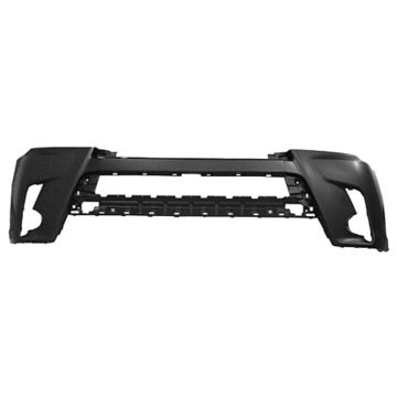 Bumper Cover Front w/o Object Sensors Primed CAPA for Toyota Highlander 2017-2019