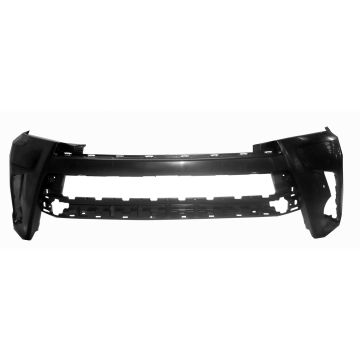 Bumper Cover Front w/Object Sensors Primed for Toyota Highlander 2017-2019