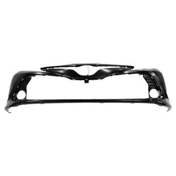 Bumper Cover Front Primed for Toyota Camry L LE 2018-2020