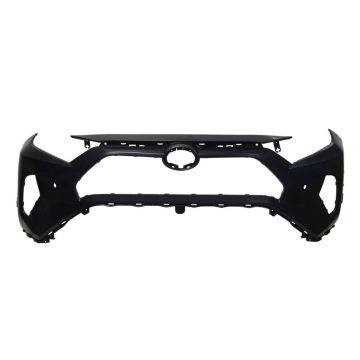 Bumper Cover Front w/Parking Sensors Primed Canada Built for Toyota RAV4 Limited LE XLE Premium XLE 2019-2024