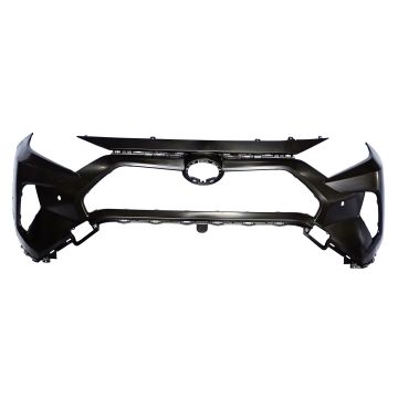 Bumper Cover Front w/Parking Sensors Primed Japan Built for Toyota RAV4 Limited LE XLE Premium XLE 2019-2024