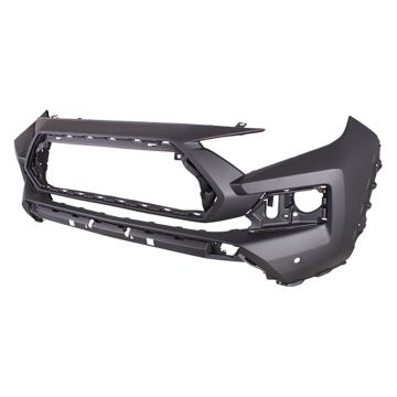 Bumper Cover Front w/Parking Sensors Primed Japan Built CAPA for Toyota RAV4 Adventure Trail TRD Off-Road 2019-2024