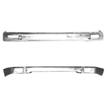 Bumper Face Bar Front Black for Toyota Tacoma 1995-1997