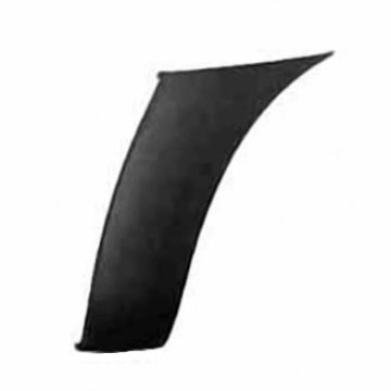 Bumper Extension Front Left Outer w/o X-Runner Black Primed CAPA for Toyota Tacoma Base Pre Runner Base Prerunner SR5 Prerunner TRD Sport Prerunner TRD Sport 2005-2011