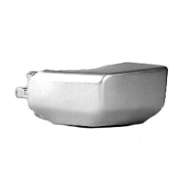 Bumper Extension Front Left Outer To 12-06 Bumper Side Pad Painted Silver for Toyota FJ Cruiser 2007-2014