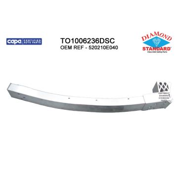 Bumper Cover Reinforcement Front CAPA for Toyota Highlander 2014-2019