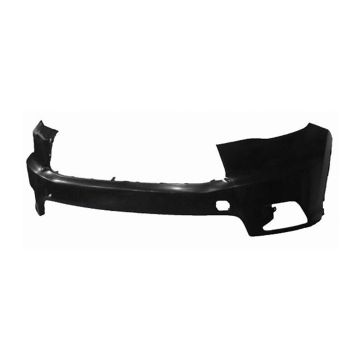 Bumper Cover Front Upper Primed for Toyota Highlander Limited LE XLE LE Plus Hybrid Limited Hybrid LE Hybrid XLE 2014-2016