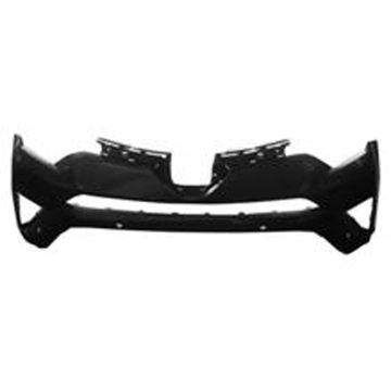 Bumper Cover Front Upper w/Tab Holes w/Park Assist Primed North America Built for Toyota RAV4 2016-2018