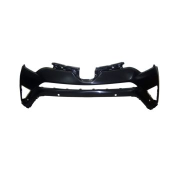 Bumper Cover Front Upper w/Tab Holes w/Park Assist Primed North America Built CAPA for Toyota RAV4 2016-2018