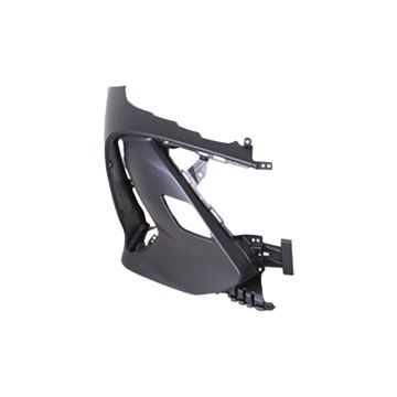 Bumper Cover Front Right w/o Park Assist Primed CAPA for Toyota Prius Prime 2017-2022
