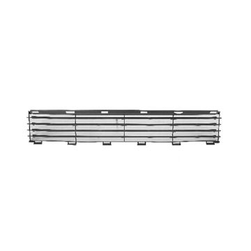 Bumper Cover Grille Front Lower Grille Matte-Black for Toyota Prius 2004-2009