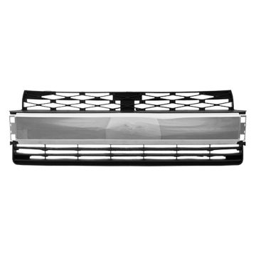 Bumper Cover Grille Front w/Chrome Trim CAPA for Toyota 4Runner 2014-2019