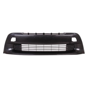 Bumper Cover Grille Front w/o Pre-Collision System CAPA for Toyota Prius V 2015-2017