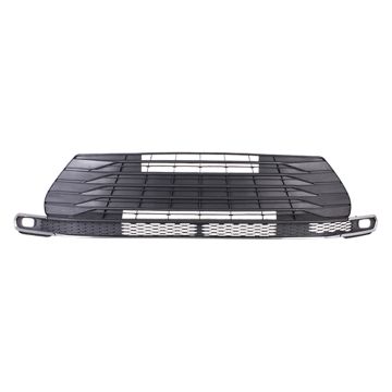 Bumper Cover Grille Front w/o Parking Sensors CAPA for Toyota Sienna XLE 2021-2024