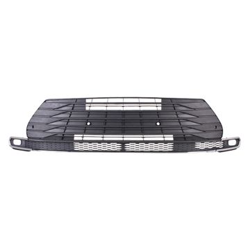 Bumper Cover Grille Front w/Parking Sensors w/o Panoramic View Monitor for Toyota Sienna XLE 2021-2024