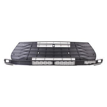 Bumper Cover Grille Front w/Parking Sensors w/Panoramic View Monitor CAPA for Toyota Sienna XLE 2021-2024