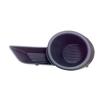 Bumper Insert Front Left w/o Fog Lamps w/Towing Pkg Textured for Toyota Highlander 2008-2010