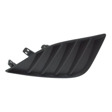 Bumper Insert Front Left Fog Lamp Opening Cover w/o Fog Lamps CAPA for Toyota Corolla 2014-2016