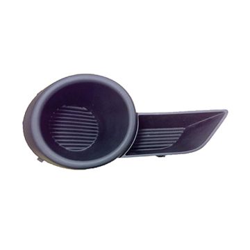 Bumper Insert Front Right w/o Fog Lamps Textured for Toyota Highlander 2008-2010