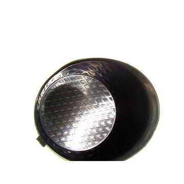 Bumper Insert Front Right w/Chrome Bumper w/o Fog Lamps for Toyota Tundra 2007-2013