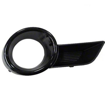 Bumper Insert Front Right w/Fog Lamps w/Towing Pkg Black (Code 202) for Toyota Highlander 2008-2010