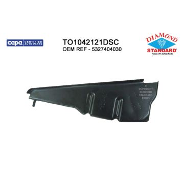 Bumper Cover Support Front Left CAPA for Toyota Tacoma 2012-2015
