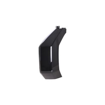 Bumper Cover Molding Front Left Black CAPA for Toyota Tundra 2022-2024