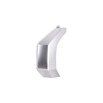 Bumper Cover Molding Front Left Satin Chrome CAPA for Toyota Tundra 2022-2024