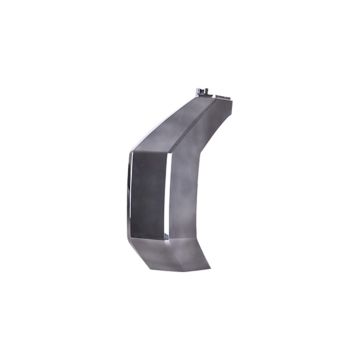Bumper Cover Molding Front Left Dark Chrome for Toyota Tundra 2022-2024