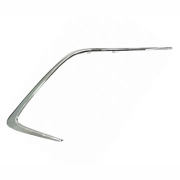 Bumper Cover Molding Front Right Grille Garnish Chrome CAPA for Toyota Corolla Hatchback 2019-2022
