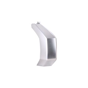 Bumper Cover Molding Front Right Satin Chrome CAPA for Toyota Tundra 2022-2024