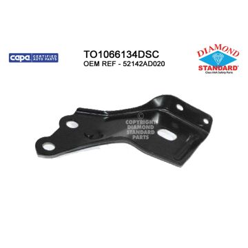 Bumper Bracket Front Left CAPA for Toyota Tacoma 2001-2004
