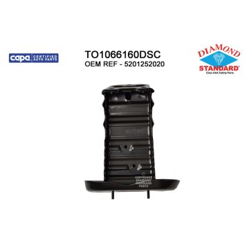 Bumper Bracket Front Left Arm Support CAPA for Toyota Yaris 2007-2012