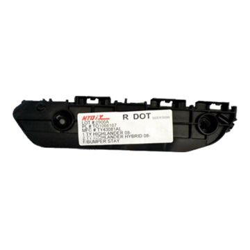 Bumper Bracket Front Left Front Bumper Stay Plastic for Toyota Highlander 2008-2010