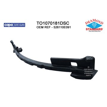 Bumper Impact Absorber Front CAPA for Toyota Highlander 2014-2016