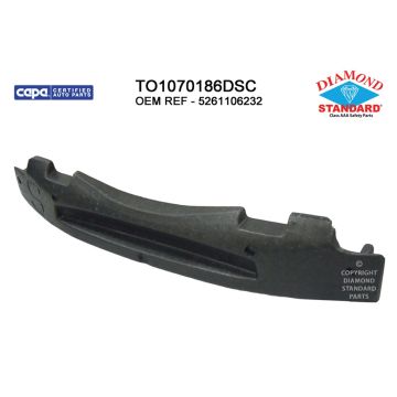 Bumper Impact Absorber Front From 12-13 CAPA for Toyota Camry SE SE Sport 2014