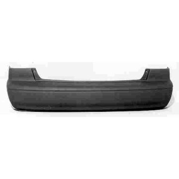 Bumper Cover Rear Black for Toyota Camry 1997-1999