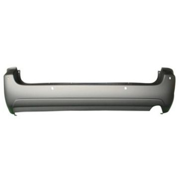 Bumper Cover Rear w/Park Sensor Primed CAPA for Toyota Sienna 2004-2010