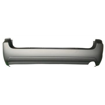 Bumper Cover Rear w/o Park Sensor Primed CAPA for Toyota Sienna 2004-2010