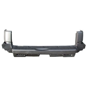Bumper Cover Rear w/Rear Object Sensors Textured Black for Toyota FJ Cruiser 2007-2010