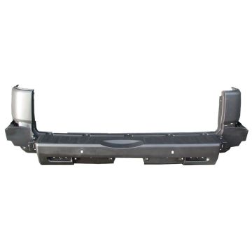 Bumper Cover Rear w/o Rear Object Sensors Textured Black CAPA for Toyota FJ Cruiser 2007-2010