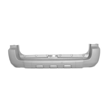 Bumper Cover Rear w/o Trailer Hitch Primed CAPA for Toyota 4Runner 2006-2009