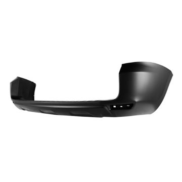 Bumper Cover Rear w/o Wheel Opening Flares w/Gate Mtd Spare CAPA for Toyota RAV4 2009-2012