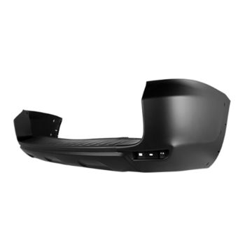 Bumper Cover Rear w/Wheel Opening Flares w/Gate Mtd Spare CAPA for Toyota RAV4 2009-2012