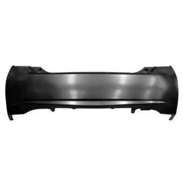 Bumper Cover Rear Type G/Type S w/Spoiler Holes Primed CAPA for Toyota Prius 2010-2015