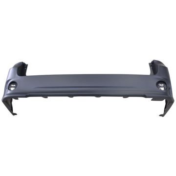 Bumper Cover Rear w/o Park Assist Sensors Primed for Toyota Sienna SE SE Premium 2011-2020