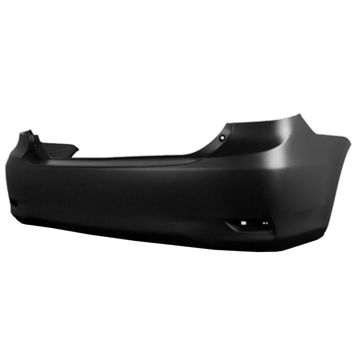 Bumper Cover Rear Primed Canada Built for Toyota Corolla Base LE CE 2011-2013