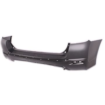 Bumper Cover Rear Primed for Toyota Highlander Limited Base SE Sport Premium Base Premium Plus 2011-2013