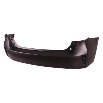Bumper Cover Rear w/o Lower Molding Primed CAPA for Toyota Prius V 2012-2018